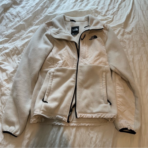 North face women’s white zip up jacket - Picture 1 of 3